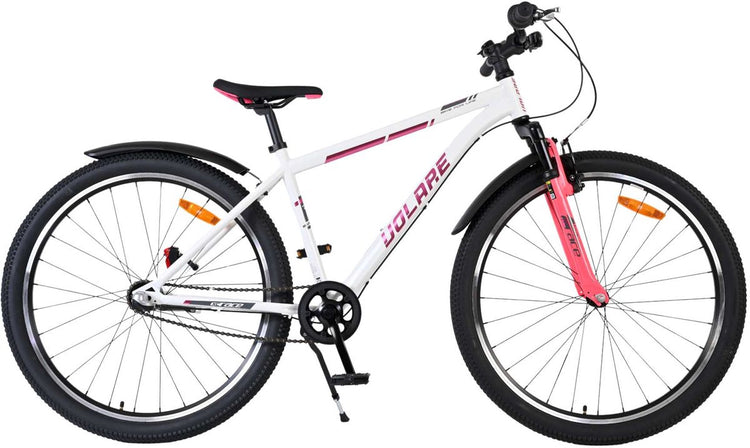 Volare xc race kinderfiets - 26 inch - wit roze - shimano nexus 3