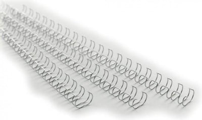 Gbc draadrug 12mm 21 rings a4 us zilver