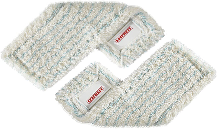 Leifheit profi xl vloerwisser overtrek - 42 cm - cotton plus - 2 stuks