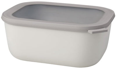Mepal - multikom cirqula vershouddoos - 3000 ml - rechthoekig - nordic white
