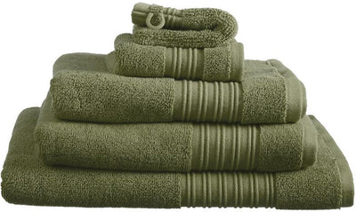 Beddinghouse sheer - gastendoekje - set van 3 - 30x50 cm - olijfgroen