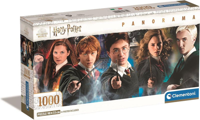 Clementoni - puzzel - 1000 stukjes - harry potter panorama