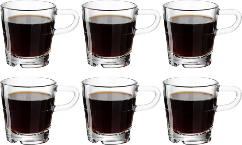 Leonardo senso espressoglas - 6 stuks