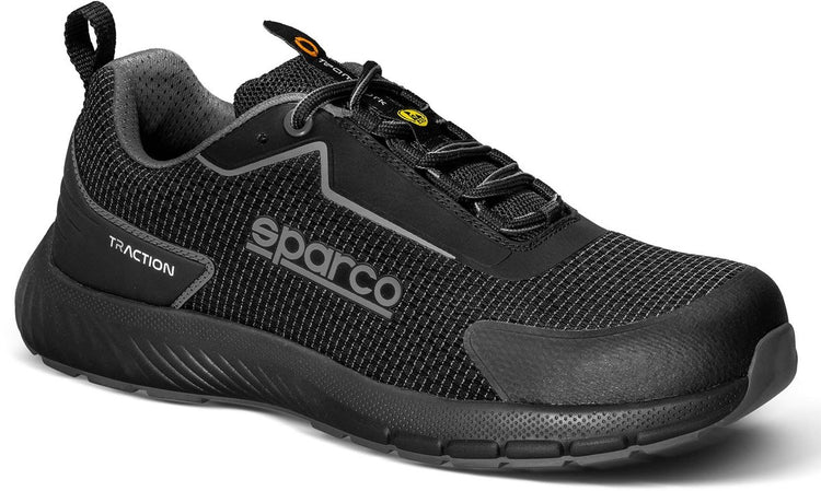 Sparco werkschoenen s1ps - traction fuji - zwart — black — 44