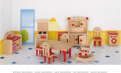 Goki poppenhuis meubeltjes keuken