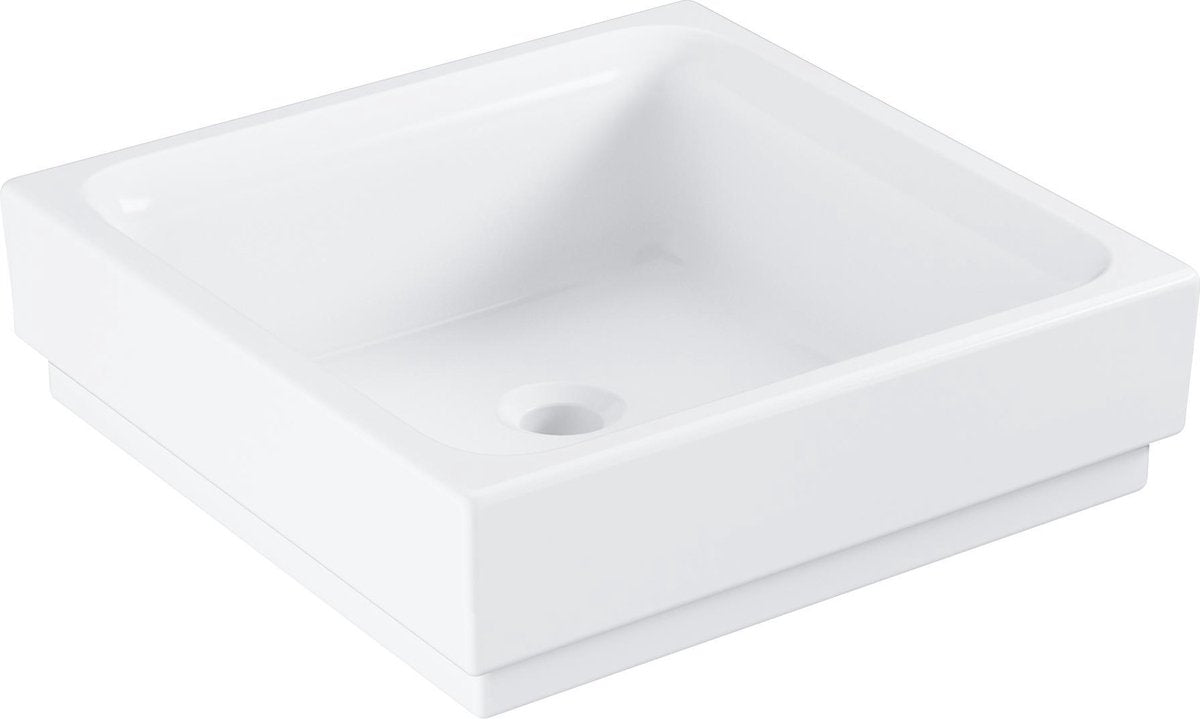 Grohe cube ceramic waskom 40 - keramiek - 40 x 40 cm - antibacteriã«le coating - wit