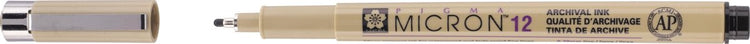 Sakura pigma micron 12 pen zwart
