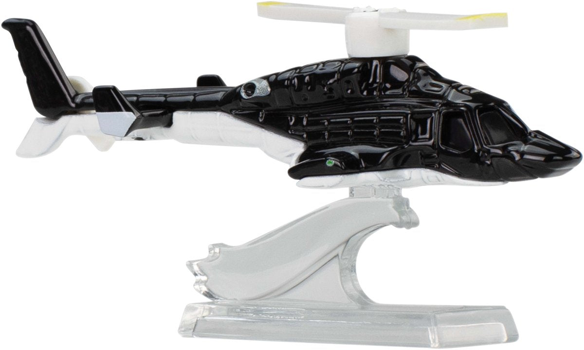Hot wheels premium - airwolf helicopter - 1:64 - mattel