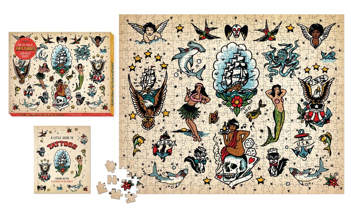 For the love of tattoos 500-piece puzzle