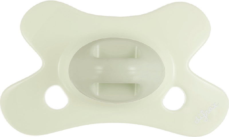 Difrax fopspeen - rond - 0-6 mnd - lime emerald