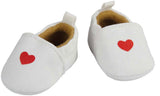Heless poppenpantoffel met hart, 38-45 cm - afbeelding 1