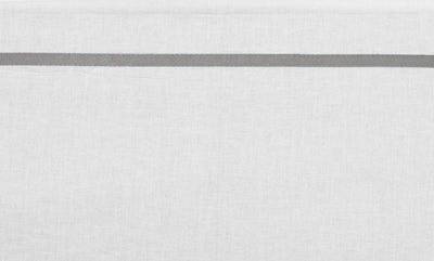 Meyco baby bies ledikant laken - grey - 100x150cm - 0.3 tog