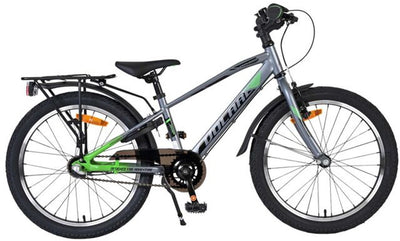Volare explorer kinderfiets - jongens - 20 inch - donkergrijs - nexus 3