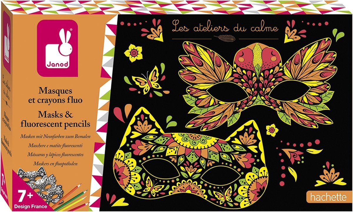 Janod - atelier - maskers fluor