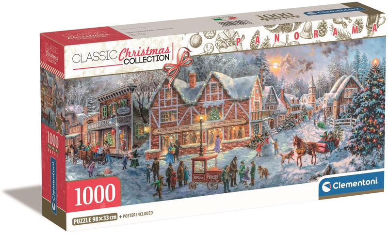 Clementoni – puzzel – 1000 stukjes – getting ready for christmas – kersttafereel – puzzel voor volwassenen