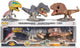 Funko pop! jurassic world: dominion - therizinosaurus giganotosaurus t-rex exclusive 3-pack