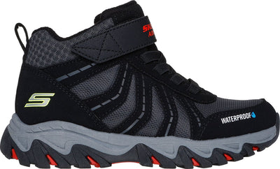 Skechers rugged ranger - storm trail jongens wandelschoenen - zwart rood geel