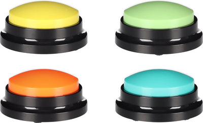 Flamingo karao - audioknop honden - hs karao audioknop opneembaar dia. 8,8cm assortiment display - 1st - 210779 - 1st