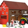 Toi-toys ackers ville boerderij met tractor licht en geluid speelset, 12dlg.