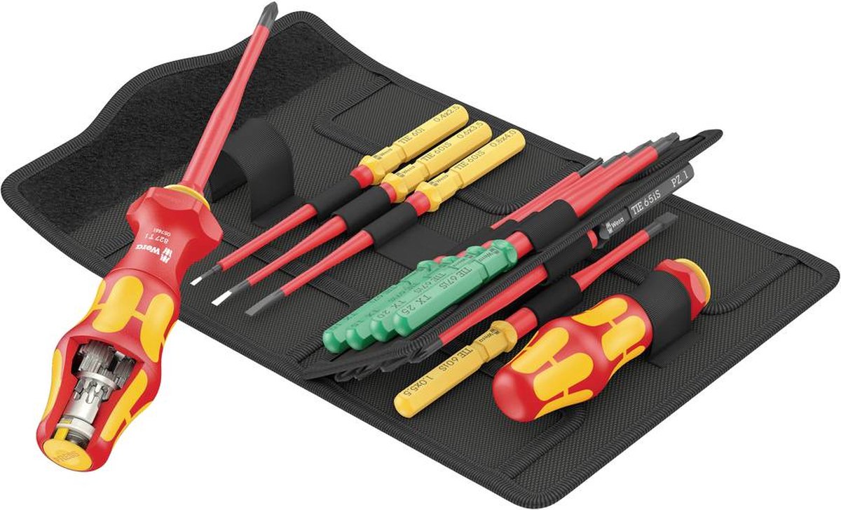 Wera kraftform kompakt turbo i 1 wisselklingset