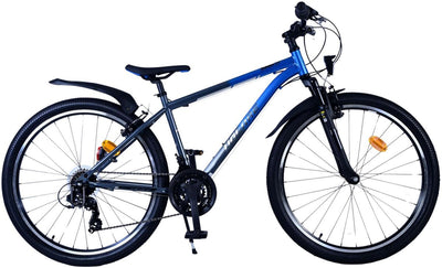 Volare xc race kinderfiets - 26 inch - blauw grijs - 21 versnellingen