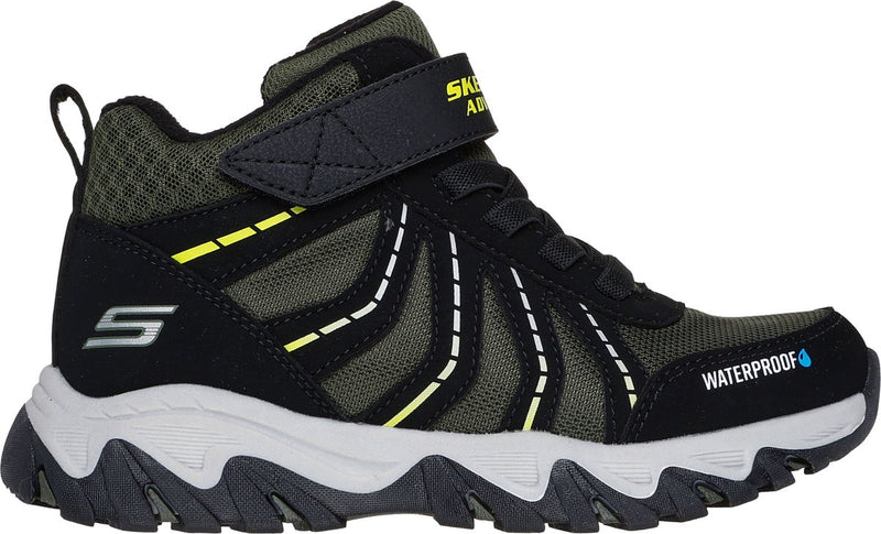 Skechers rugged ranger - storm trail jongens wandelschoenen - zwart