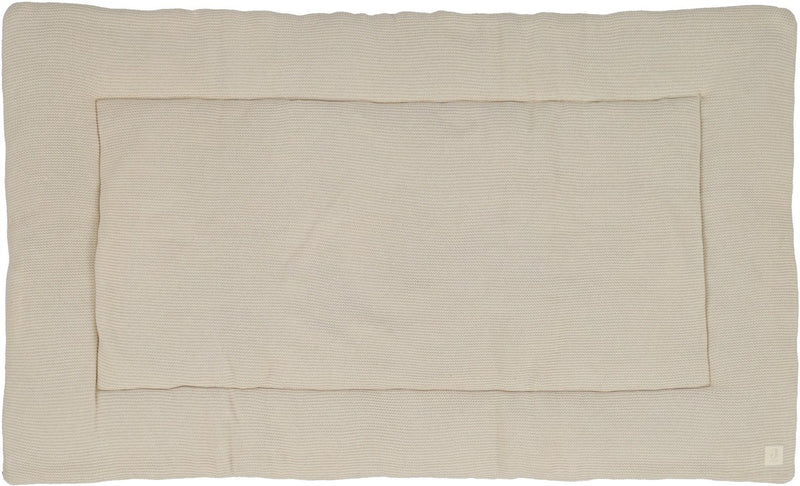 Jollein tweeling boxkleed - basic knit - 71 x 122 cm - oatmeal