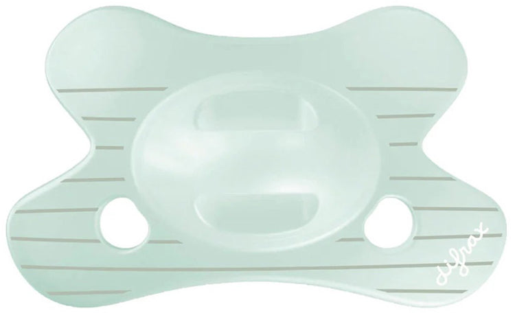 Difrax natural fopspeen - 0-6 m - stripy mint
