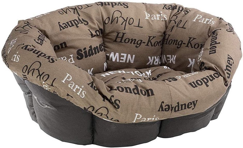 Ferplast hondenkussen sofa 96 x 71 cm fluweel polyester beige