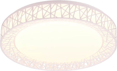 Rl live your light reality cluster - plafondlamp - wit - incl. 1x smd 40w - geintegreerde dimmer - nachtlamp - memory functie