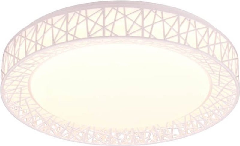 Rl live your light reality cluster - plafondlamp - wit - incl. 1x smd 40w - geintegreerde dimmer - nachtlamp - memory functie