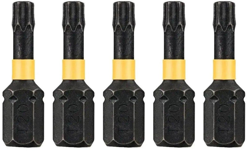 Dewalt accessoires impact torsion 25mm torx t20 - dt7381t-qz