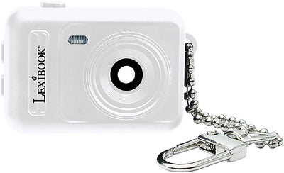 Lexibook sleutelhanger miniatuur digitale camera wit met ingebouwd flashgeheugen