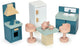 Mentari houten keuken speelgoed set - poppenhuis accessoires.