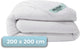 Hush. living hush living dekbed tweepersoons 200x200 cm - 350 gsm - warm, ademend en lichtgewicht - geschikt voor alle seizoenen