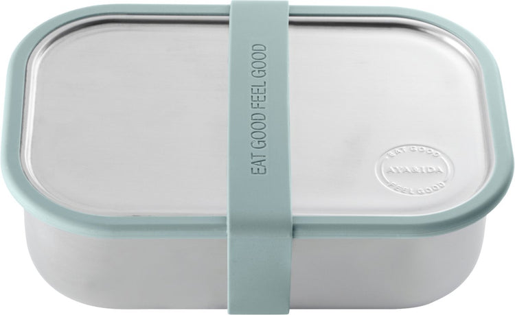 Aya ida aya ida - lunch box - opbergdoos - meenemen - brood - 1000ml - mint green