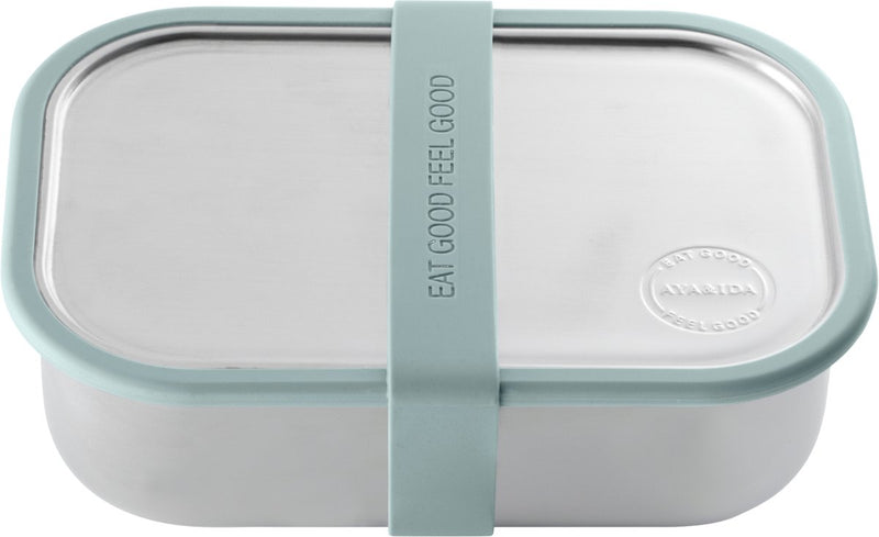 Aya ida aya ida - lunch box - opbergdoos - meenemen - brood - 1000ml - mint green