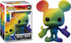 Disney funko mickey mouse - pop! pride mickey mouse (rnbw) 9 cm verzamelfiguur - regenboog