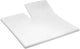 Cinderella - weekend - topper hoeslaken met split - 200x210 cm - tot 15 cm matrashoogte - 100% katoen - wit