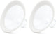 Medela personal fit flex borstschild met zachte rand - 2 stuks - maat m - 24 mm