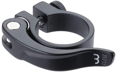 Bbb cycling smoothlever zadelpenklem met snelspanner - ø 34.9 mm - quick release - aluminium - bsp-87