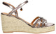 Mexx noemi sandalen touwzool - brons - maat 40