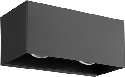 Eglo lesmo wandlamp buiten - led - 24 cm - zwart