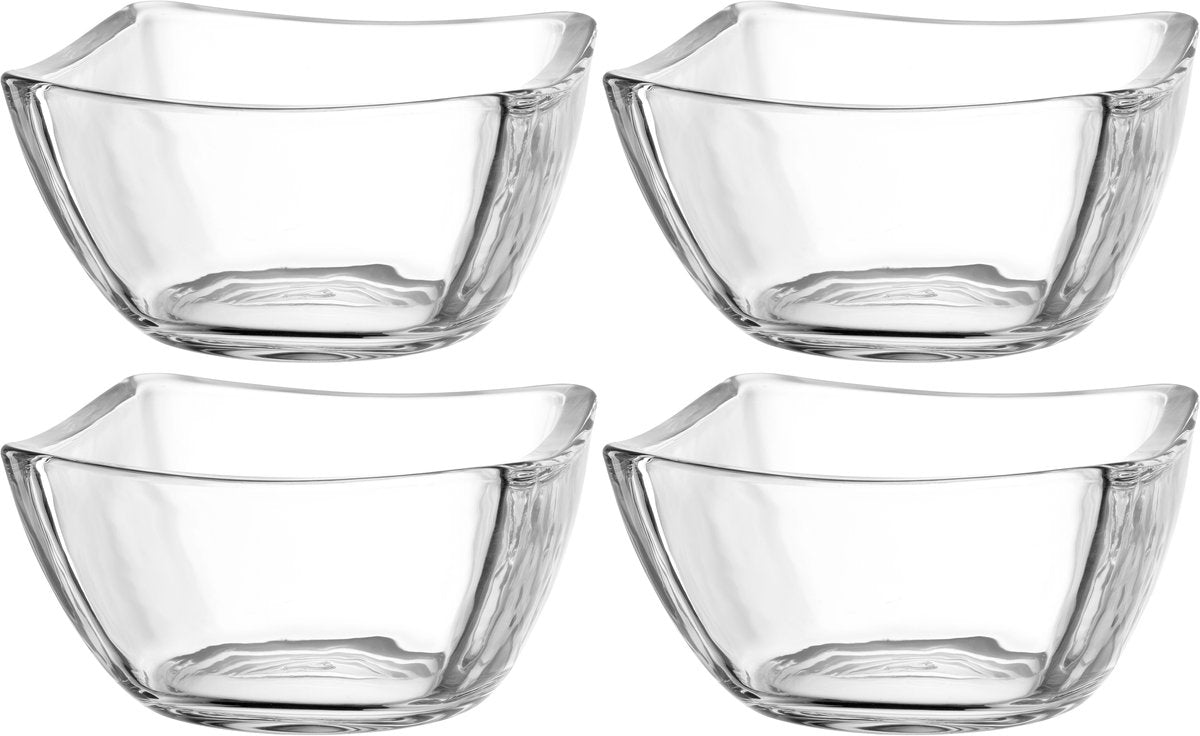 Leonardo piazza schaal 12cm - set 4