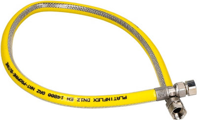 Plieger flex flexibele rvs premium - gasslang - 75cm - gastec