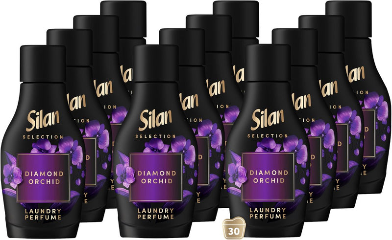 Silan wasparfum - floral essences - diamond orchid 540ml - 12x 30 wasbeurten - voordeelverpakking