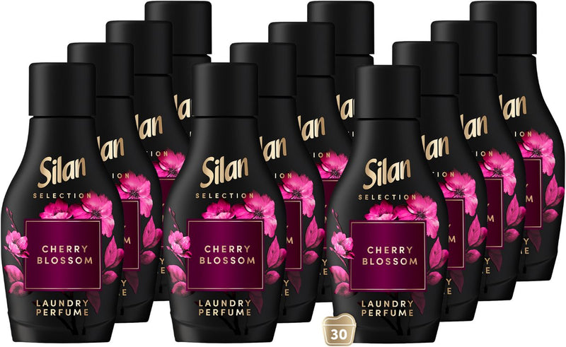 Silan wasparfum - floral essences - cherry blossom 540ml - 12x 30 wasbeurten - voordeelverpakking