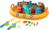 Lobbes speelgoed bv waterparkset met 2 hengels - afbeelding 1