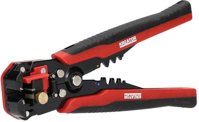 Kreator automatische draadstriptang 4 in 1 met knip en krimpfunctie profi (krt606006)