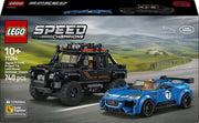 Lego speed champions jaguar project 7 en land rover defender auto bouwpakket voor kinderen 77264 - afbeelding 1